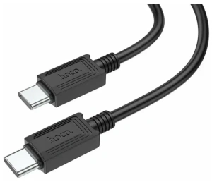 Кабель USB 3.0 Type C - Type C 1 м Hoco X73 черный