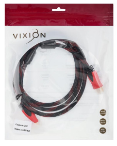 Кабель HDMI - HDMI 1.8 м Vixion CAB39
