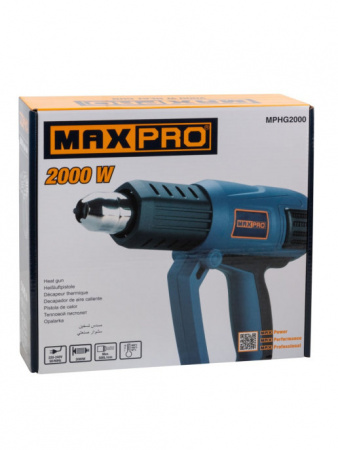 Теплопистолет MAX-PRO MPHG2000 (85253)