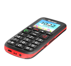 Сотовый телефон Olmio C17 черно-красный