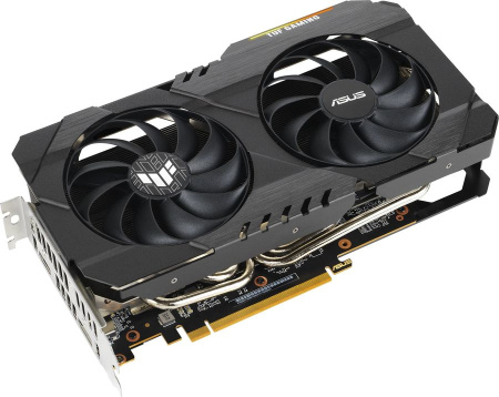 Видеокарта Asus PCI-E 4.0 TUF-RX6500XT-O4G-GAMING AMD RX6500XT 4096Mb 64 GDDR6 2685/18000/HDMIx1/DPx