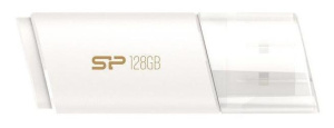 Карта USB3.0 128 GB Silicon Power Blaze B06 SP128GBUF3B06V1W белый