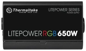Блок питания Thermaltake ATX 650W Litepower RGB 650 (24+4+4pin) APFC 120mm