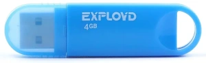 Карта USB2.0 4 GB EXPLOYD 570 синий