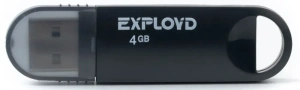 Карта USB2.0 4 GB EXPLOYD 4GB-570 черный