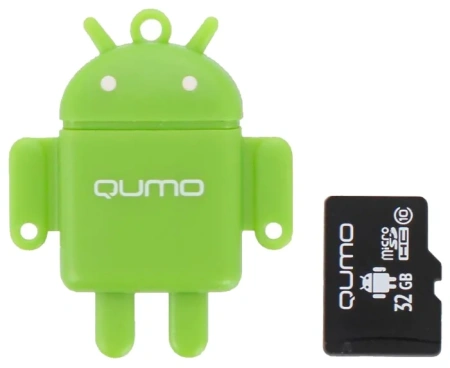 Карта micro-SD 32 GB QUMO FUNDROID QM32GCR-MSD10-FD-ORG