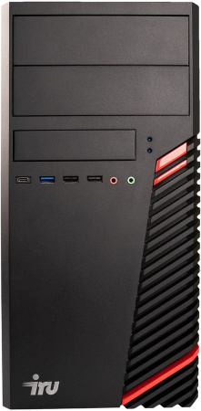 Компьютер IRU Office 510H4SM MT (1680974) i3 10105/8Gb/1Tb/SSD240Gb UHDG 630/DOS/черный