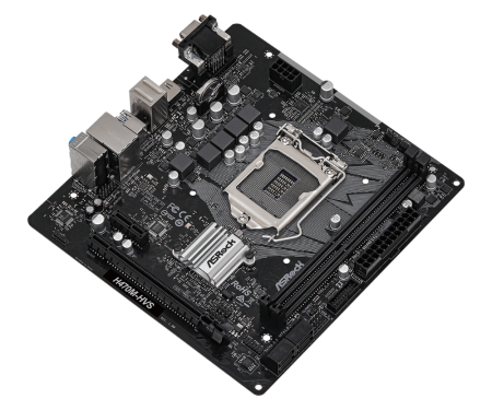 М/П SOC-1200 ASRock H470M-HVS 2xDDR4 mATX AC`97 8ch(7.1) GbLAN+VGA+HDMI