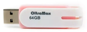 Карта USB2.0 64 GB OLTRAMAX 220 розовый