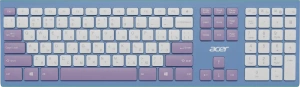 Клавиатура + Мышь Acer OCC200 фиолетовый/зеленый