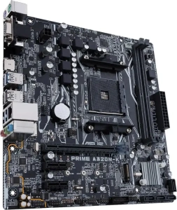 М/П SOC-AM4 Asus PRIME A320M-K/CSM Soc-AM4 AMD A320 2xDDR4 mATX AC`97 8ch(7.1) GbLAN RAID+VGA+