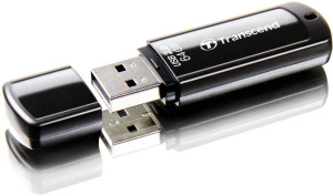 Карта USB2.0 64 GB Transcend Jetflash 350 TS64GJF350 USB2.0 черный