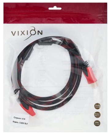 Кабель HDMI - HDMI 1.5 м Vixion CAB38