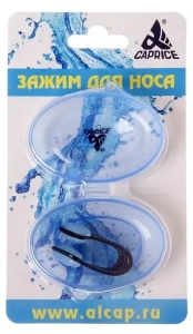Зажим для носа Alpha Caprice AC-NC01 (63282, черный/голубой)