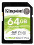 Карта SD 64 GB Kingston SDS2/64GB Canvas Select Plus Class10