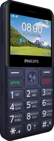 Сотовый телефон Philips E207 DS Blue