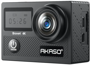 Экшн-камера AKASO BRAVE 4. Цвет: черный.