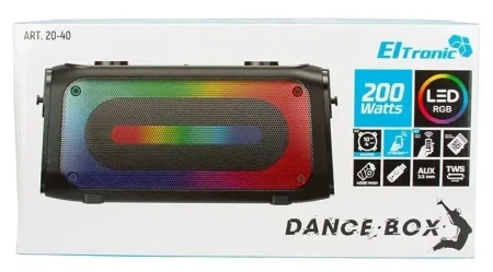 Акустика портативная ELTRONIC 20-40 DANCE BOX 200 (*7)