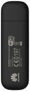 Модем 2G/3G/4G Huawei E8372 USB Wi-Fi +Router внешний черный