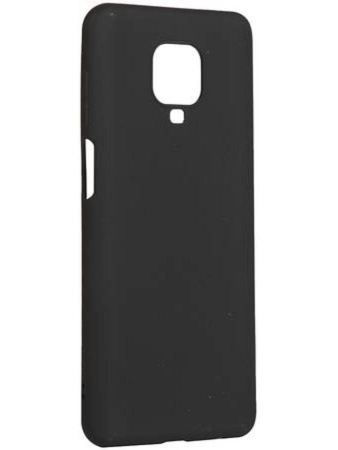 Бампер Xiaomi Redmi Note 9S/9 Pro ZIBELINO Soft Matte черный