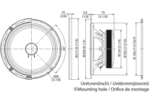 Колонки 8" KENWOOD KFC-SPL80