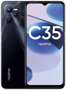 Сотовый телефон REALME C35 64Gb черный