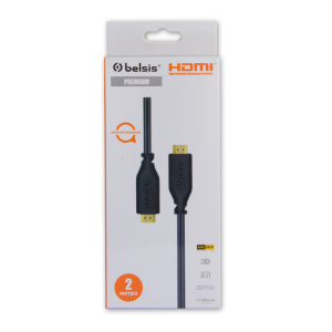 Кабель HDMI - HDMI 2 м Belsis BW1426 v2.0