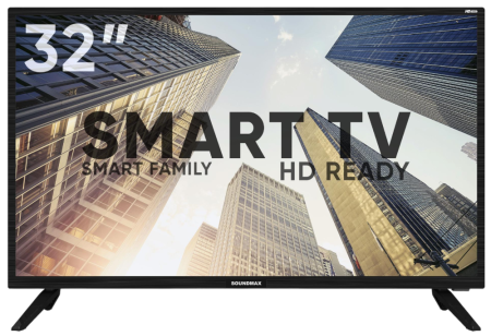 TV LCD 32" SOUNDMAX SM-LED32M07S SMART (*7)