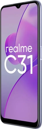 Сотовый телефон REALME C31 64Gb серебристый