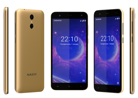 Сотовый телефон MAXVI MS531 VEGA DUOS GOLD