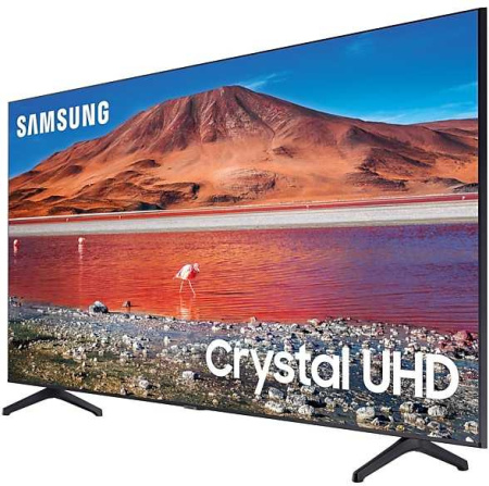 TV LCD 43" SAMSUNG UE43TU7100 черный/Ultra HD/Smart